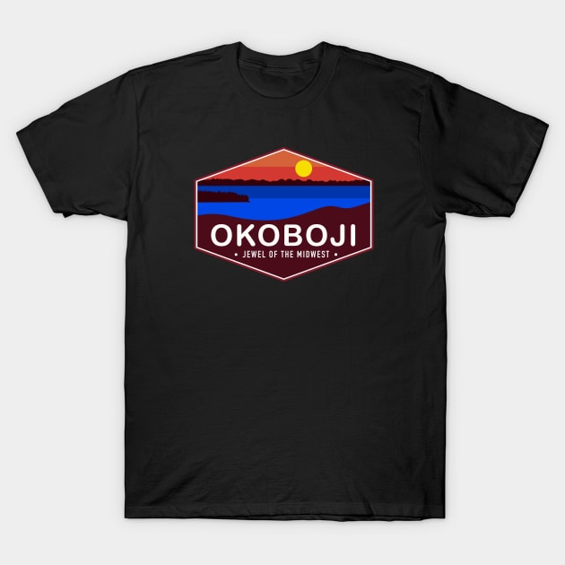 Beautiful Lake Okoboji! T-Shirt by MalmoDesigns